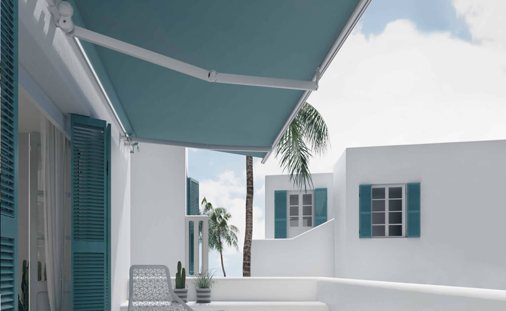 Auvent monobloc